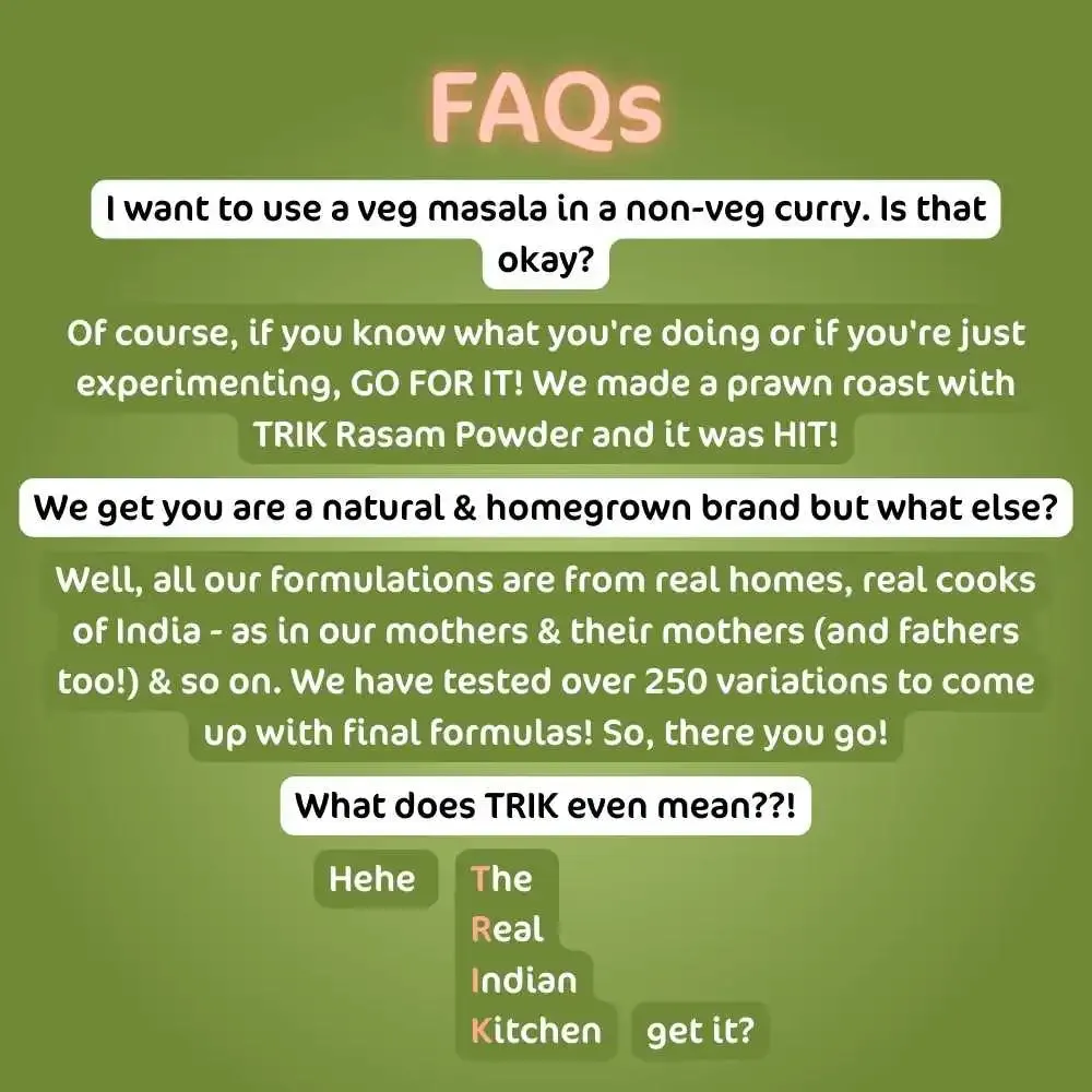 Rasam Masala 200g | TRIK x SK