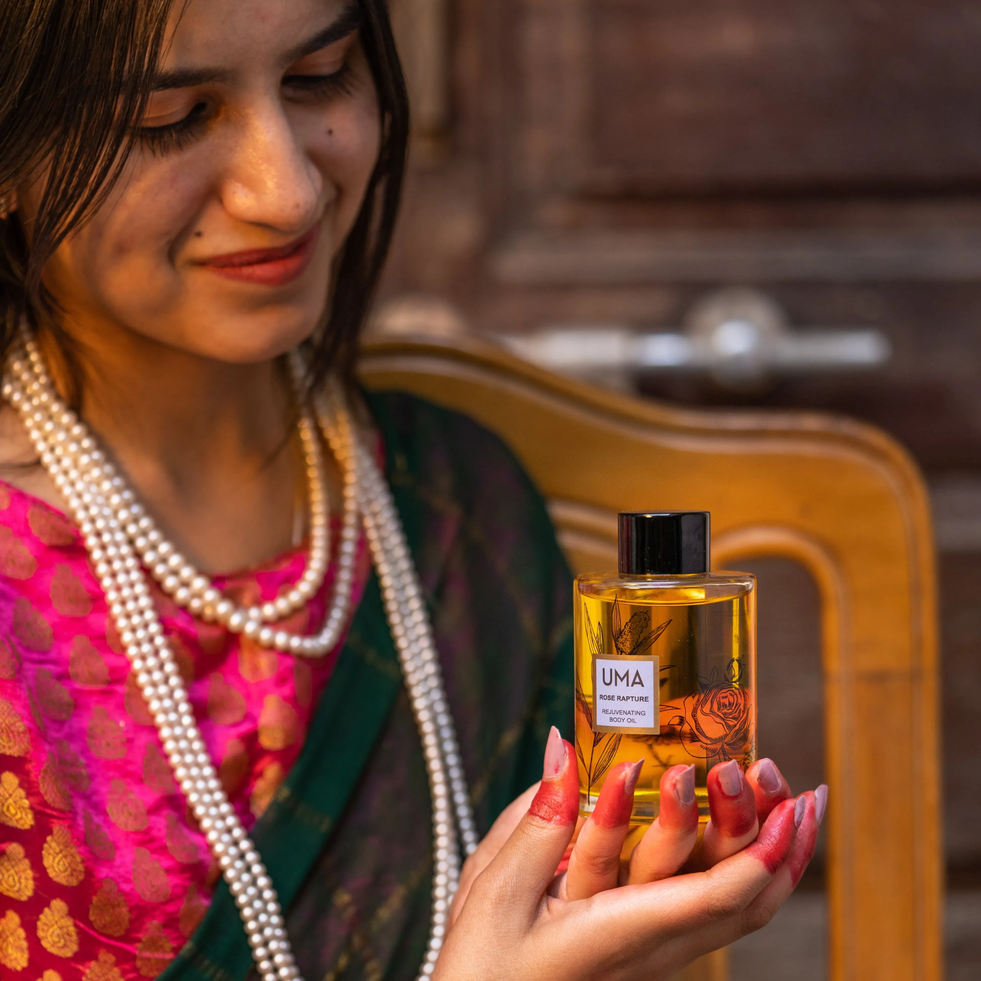 UMA Rose Rapture Rejuvenating Body Oil